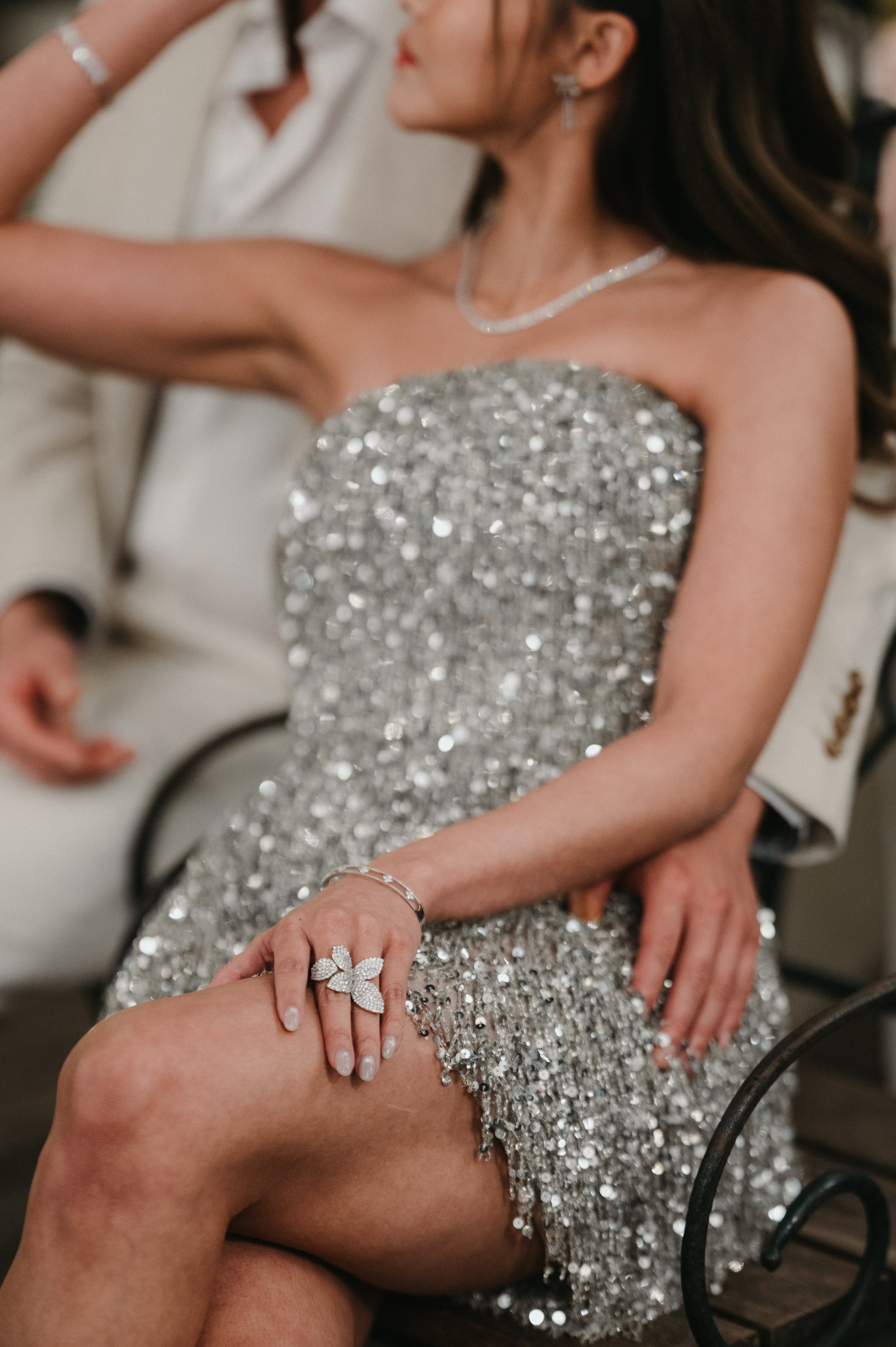 Grand Diamond Leaf Ring