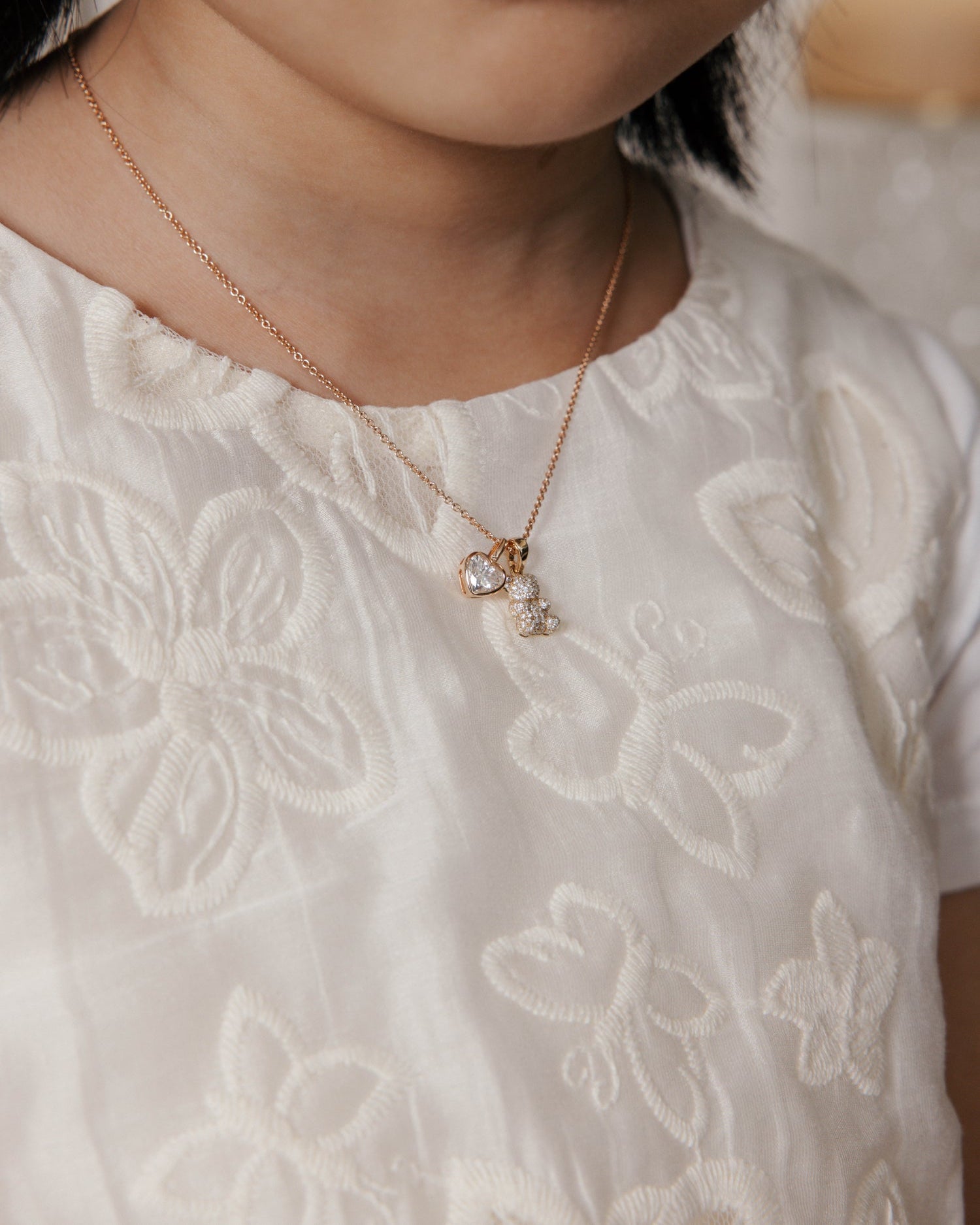 Gummy Bear Diamond Charm