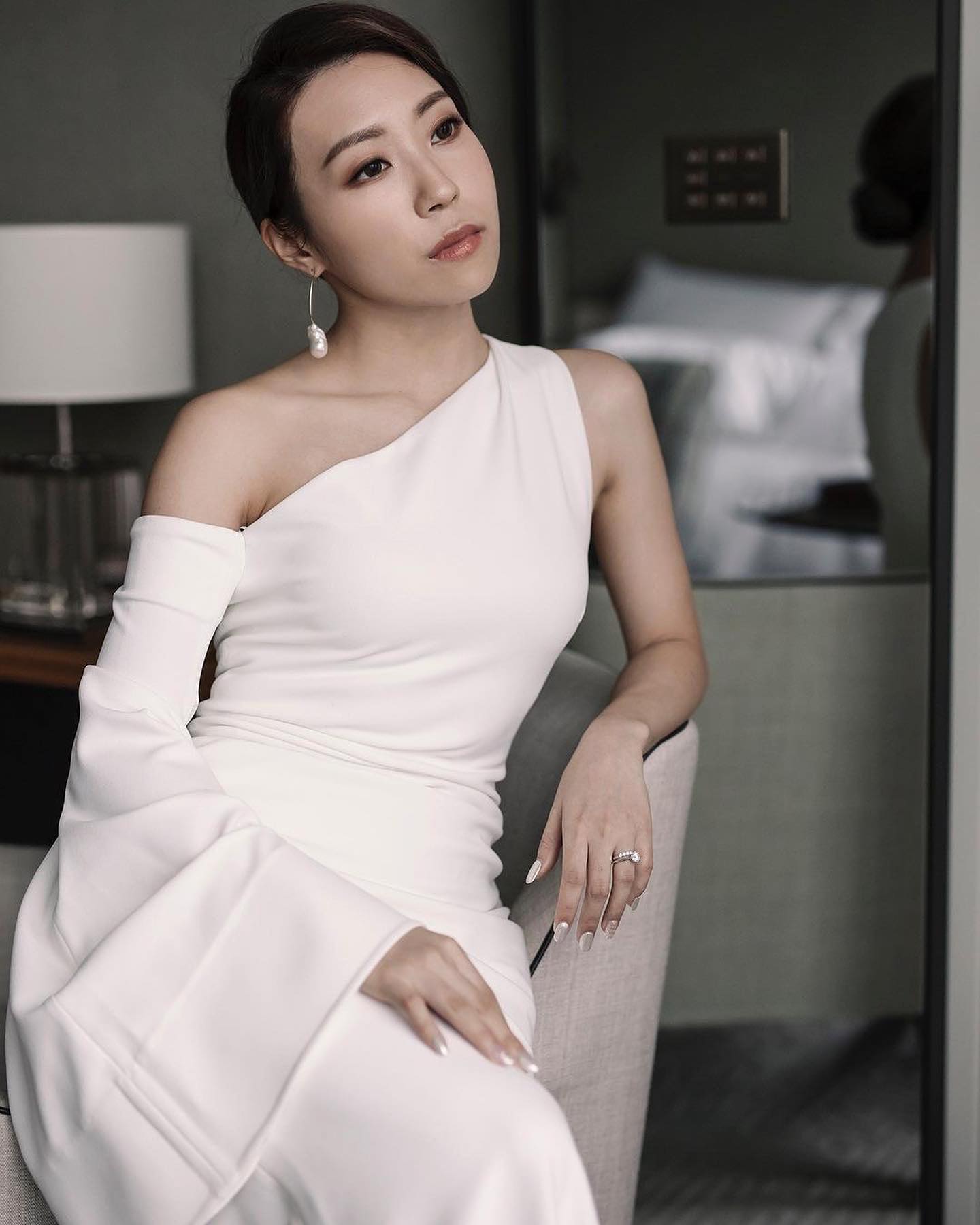 Irregular Freshwater Pearl Hook Earrings