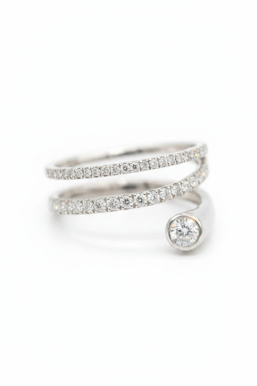 Slingshot Diamond Ring