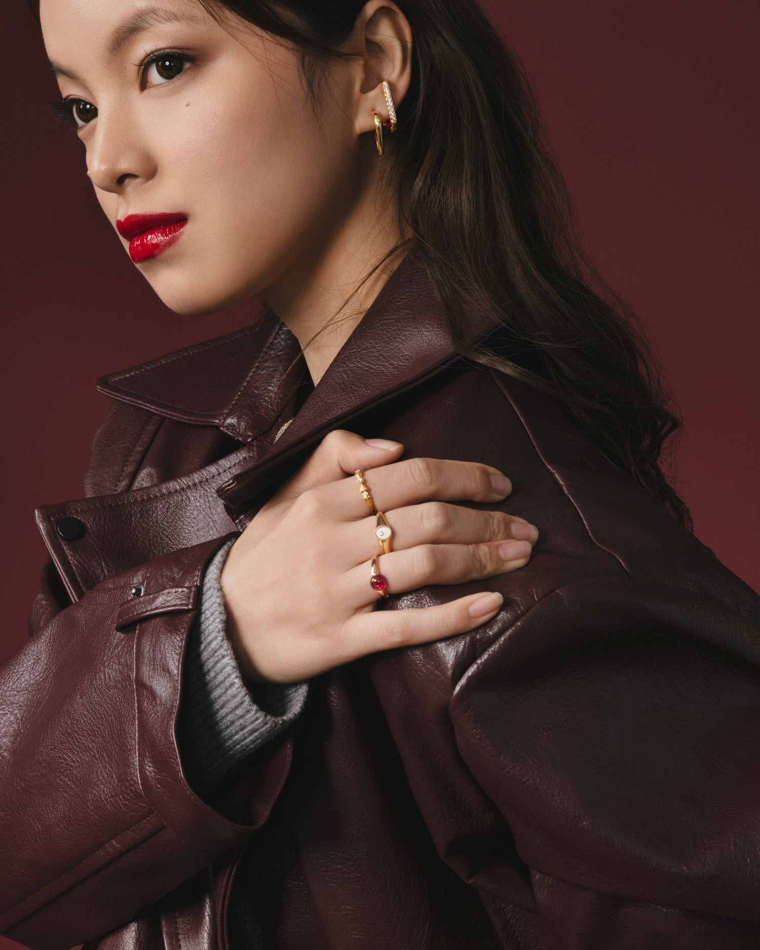 Mother of Pearl Mini Ring