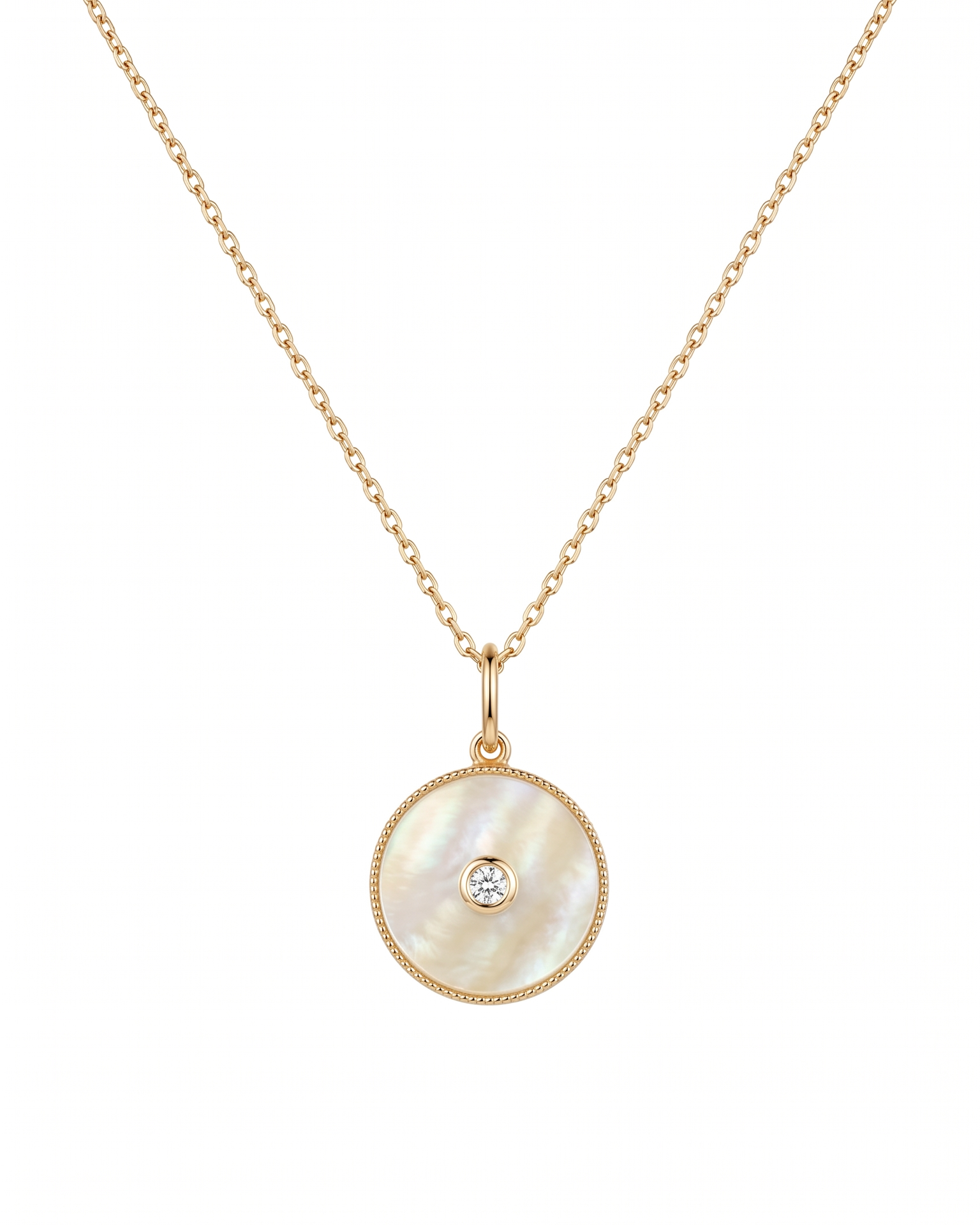 Brush-style Diamond Alphabet Charm