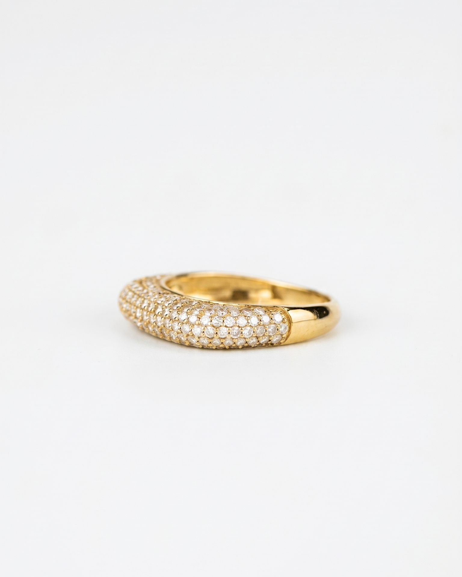 Bold Arch Diamond Ring