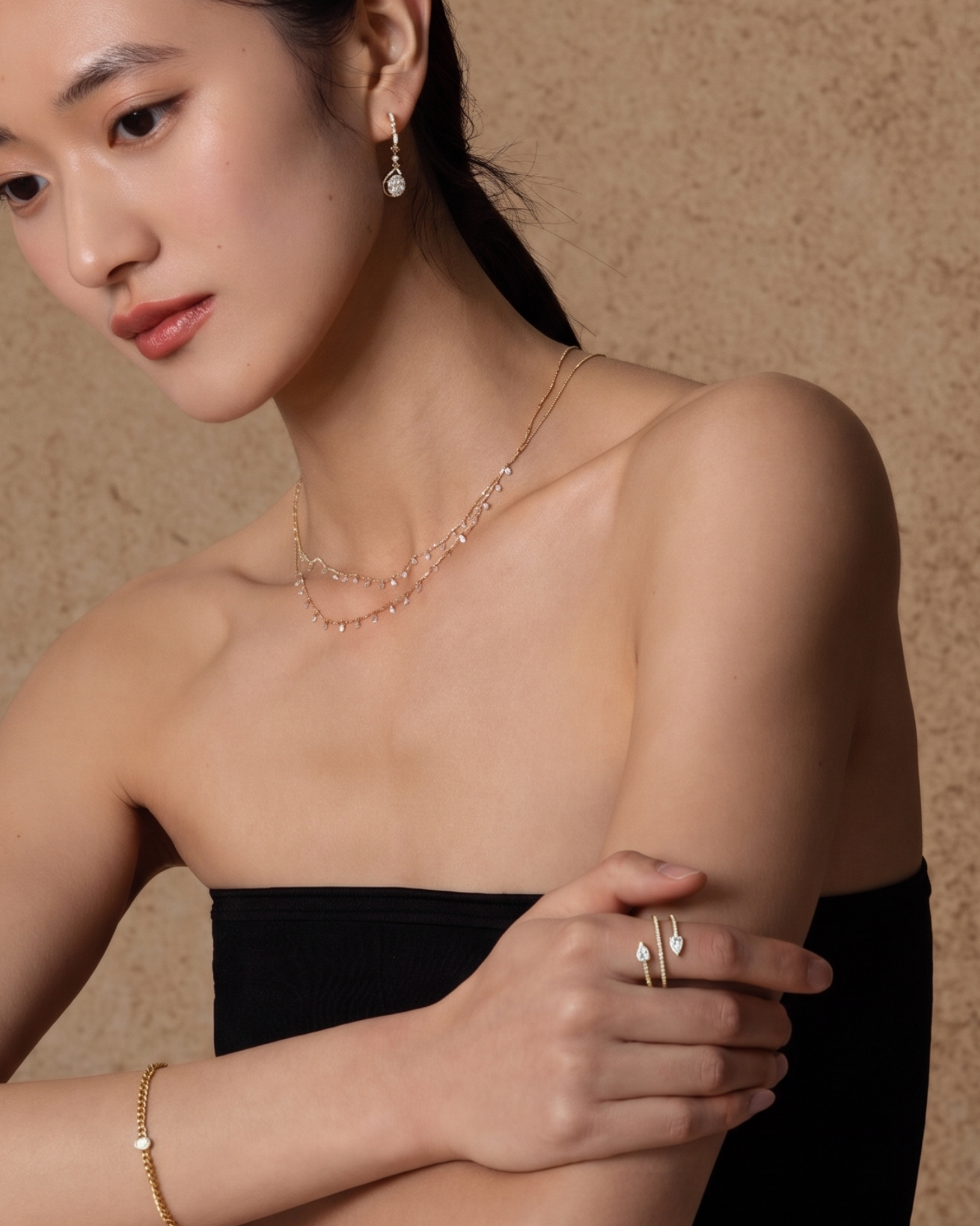 2-in-1 Archer Diamond Ring