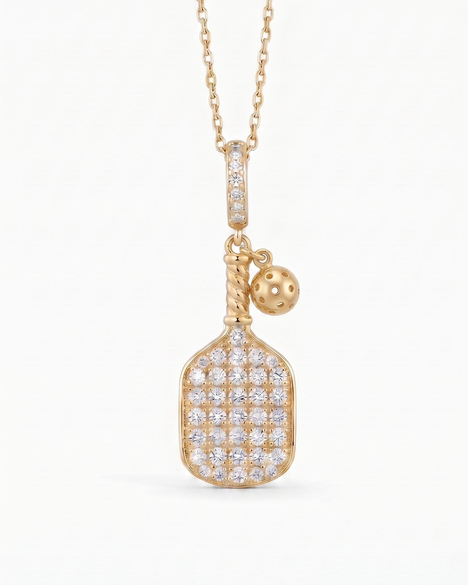 Pickleball Diamond Pendant