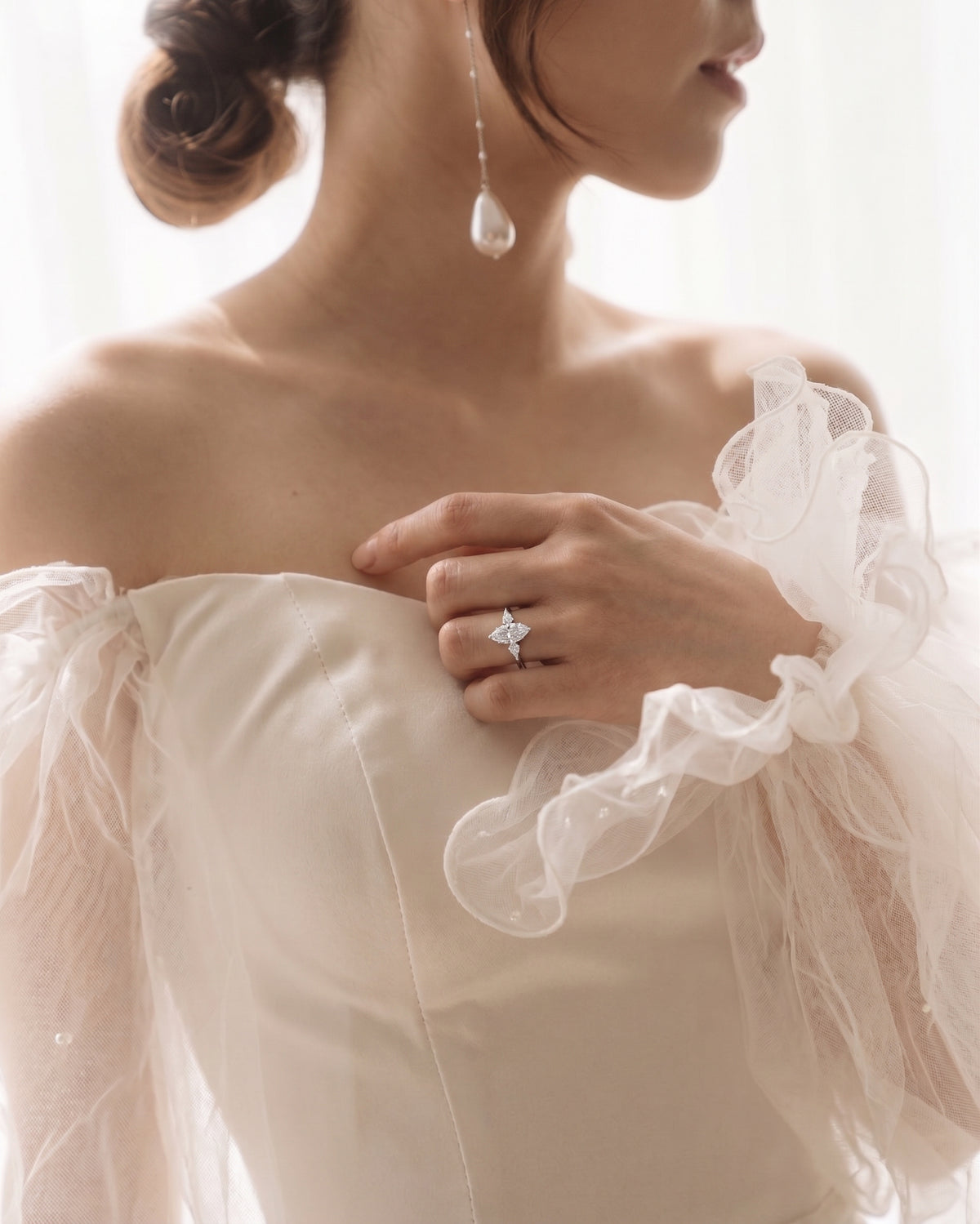 The Eternal Marquise Engagement Diamond Ring