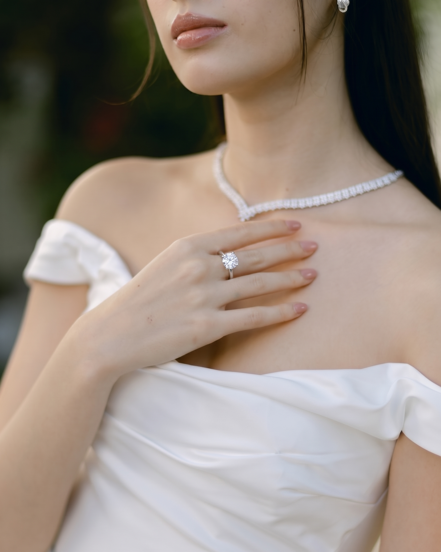 Intricately Woven Engagement Ring