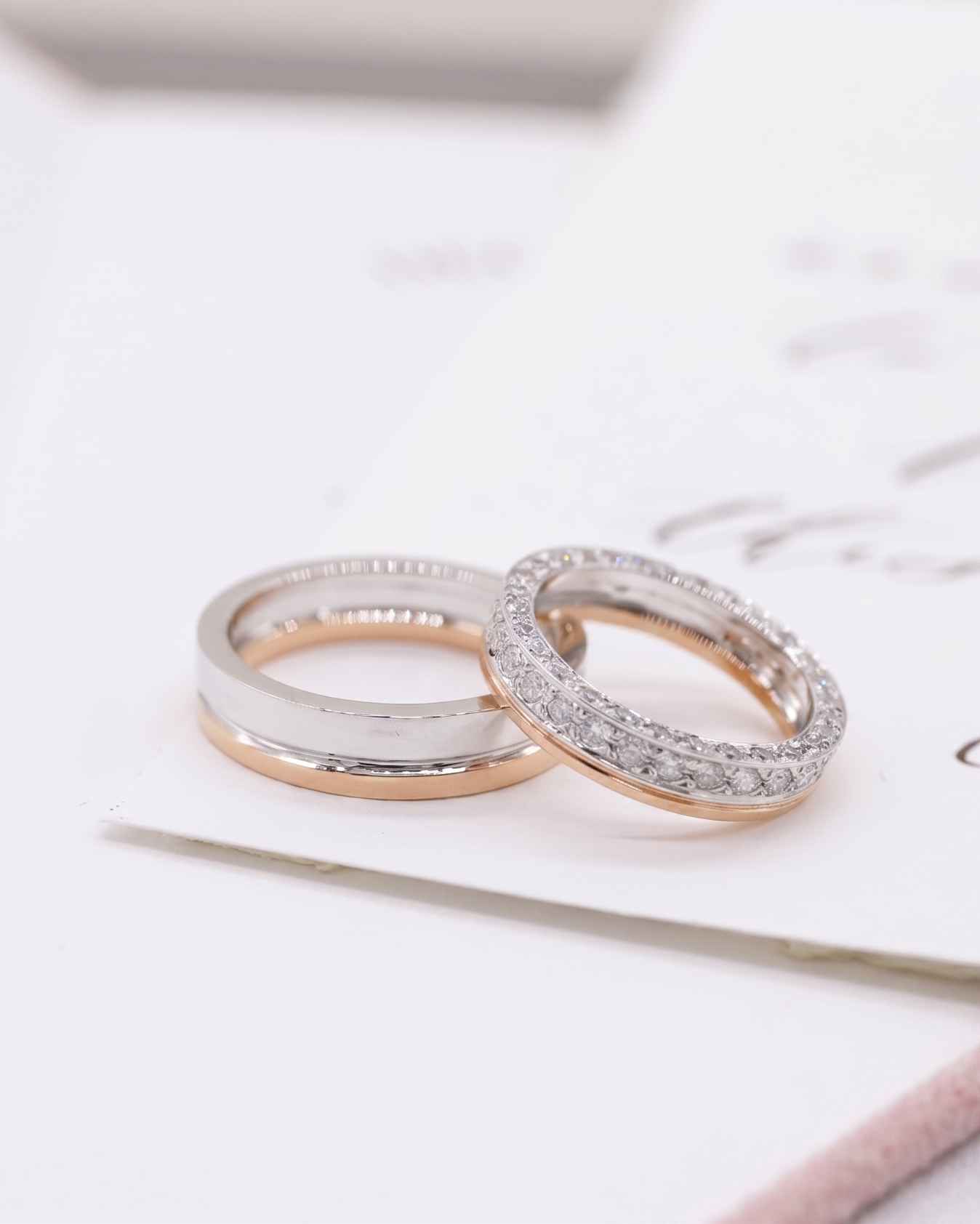 The Interwoven Wedding Bands