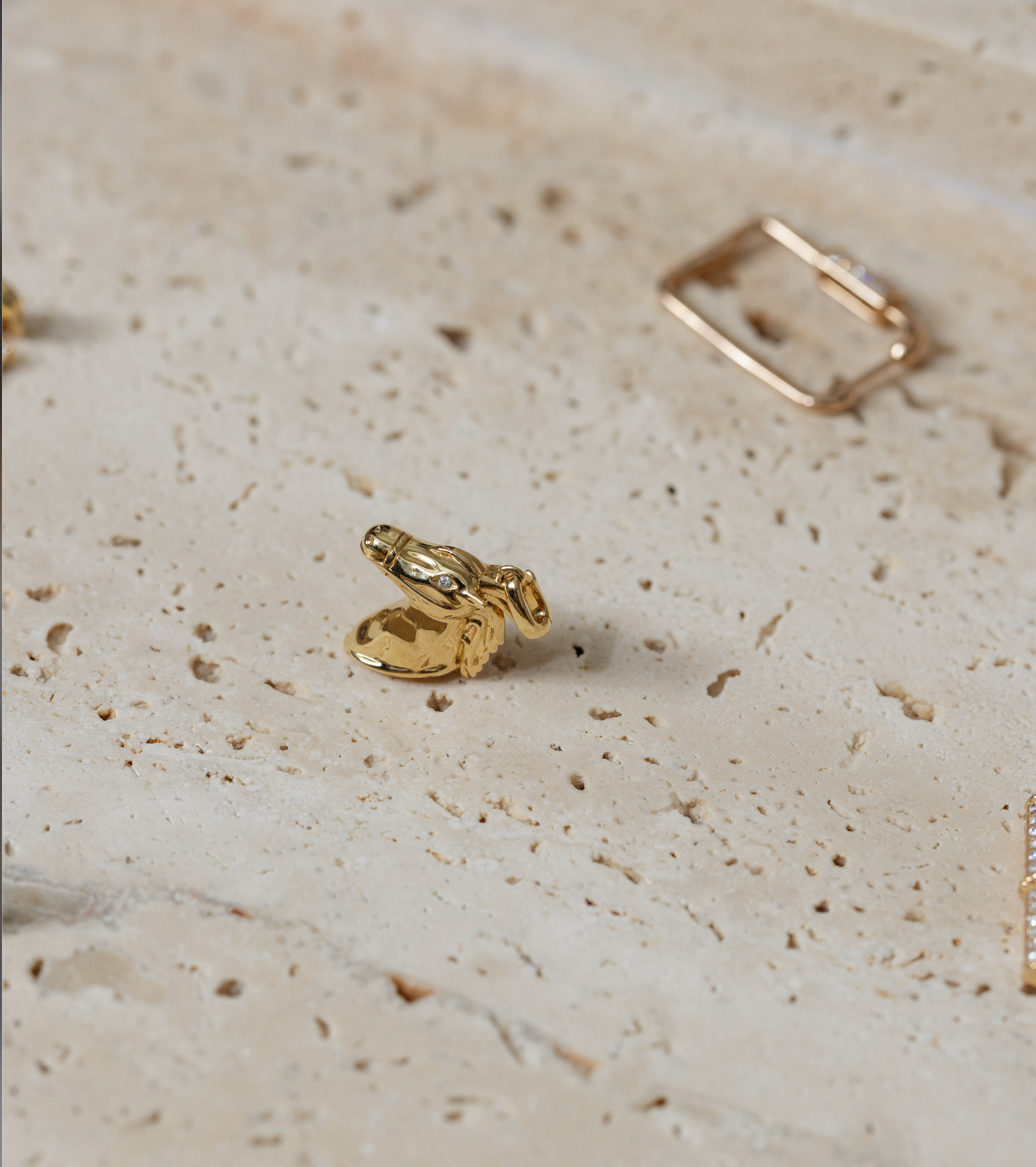Horse Head Charm Necklace