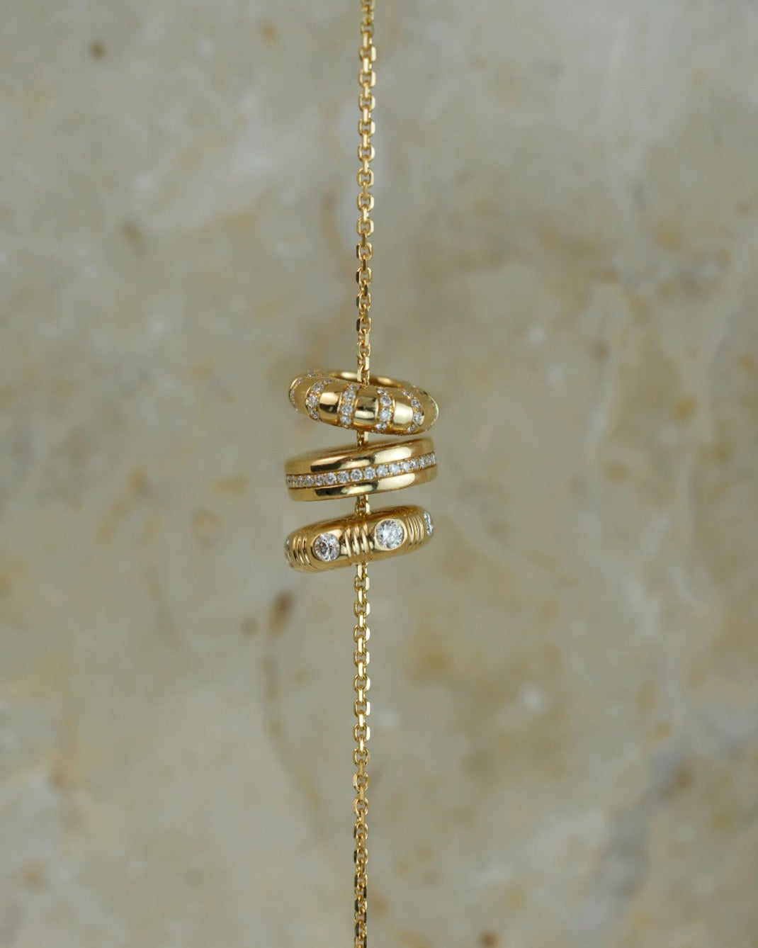 Donut Charm Necklace