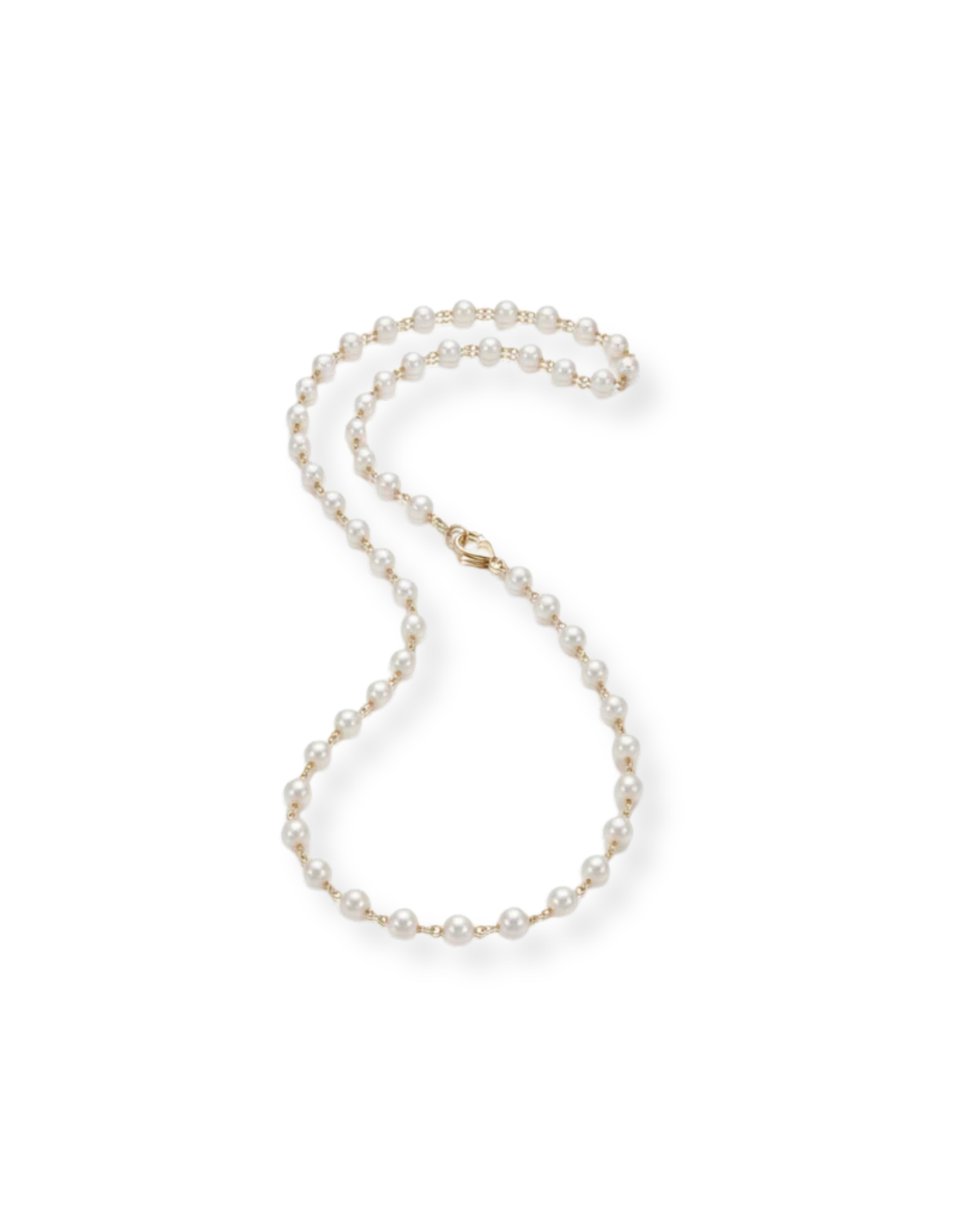 Luxe Pearl Link Necklace
