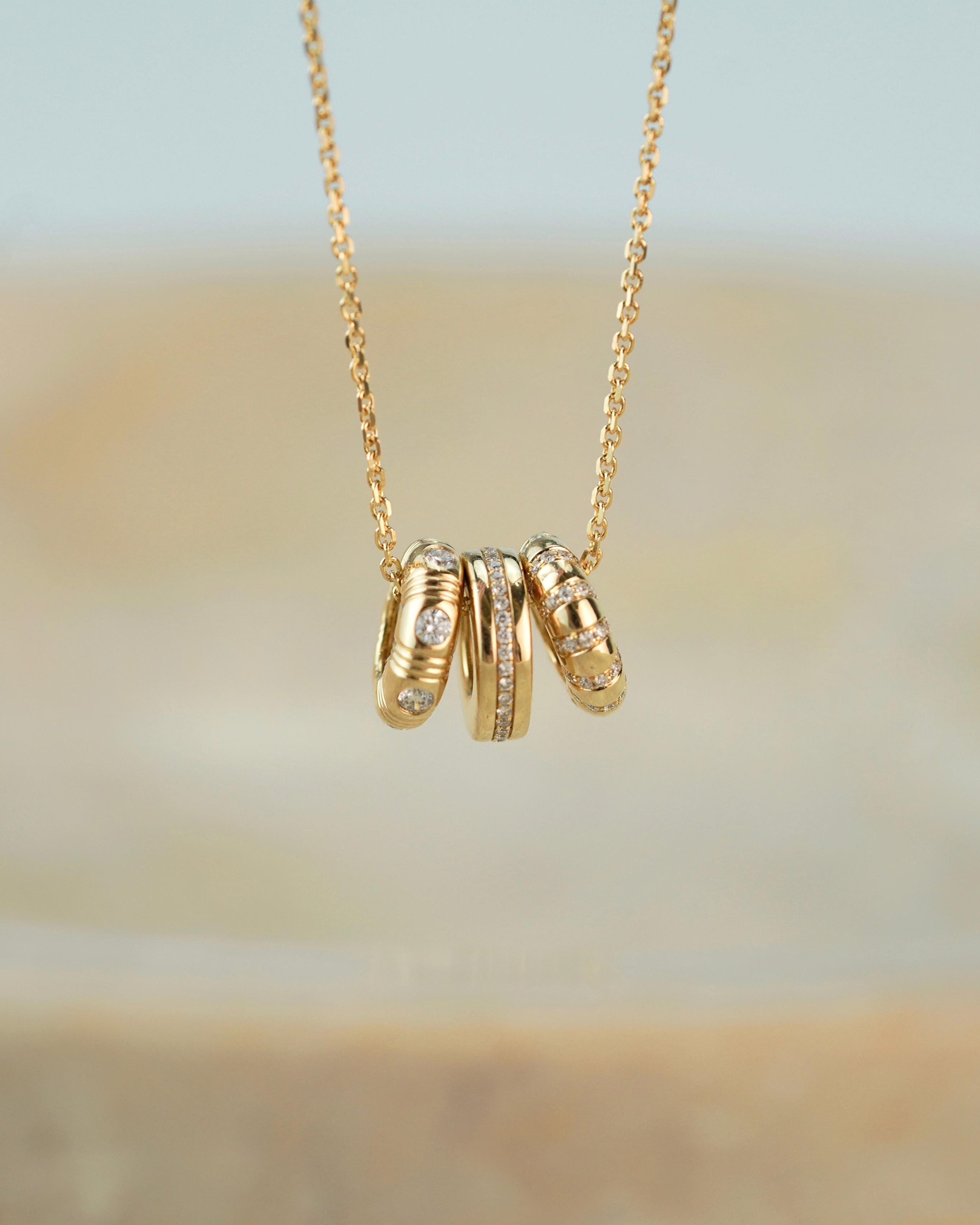 Donut Charm Necklace
