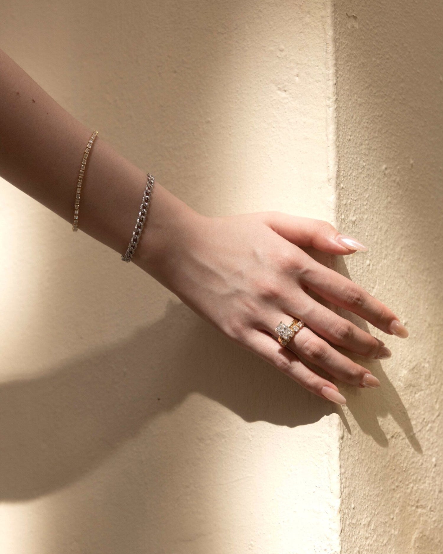 Cuban Chain Diamond Bracelet