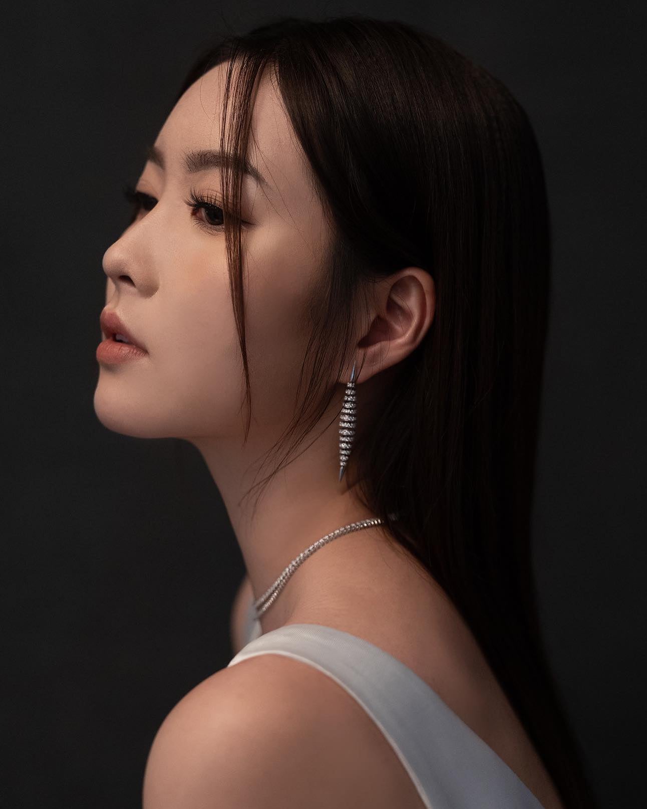 Motion Statement Diamond Earrings