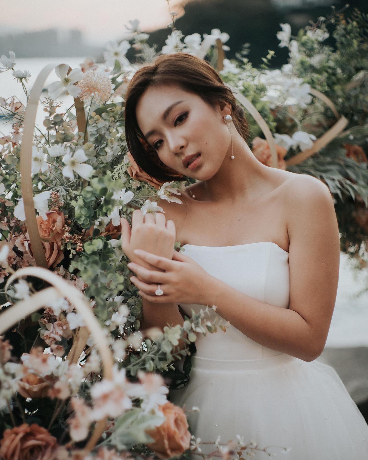 Natural Baroque Pearl Earrings