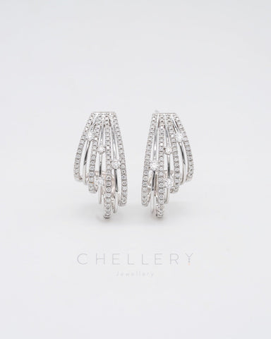 Meteor Shower Diamond Earrings