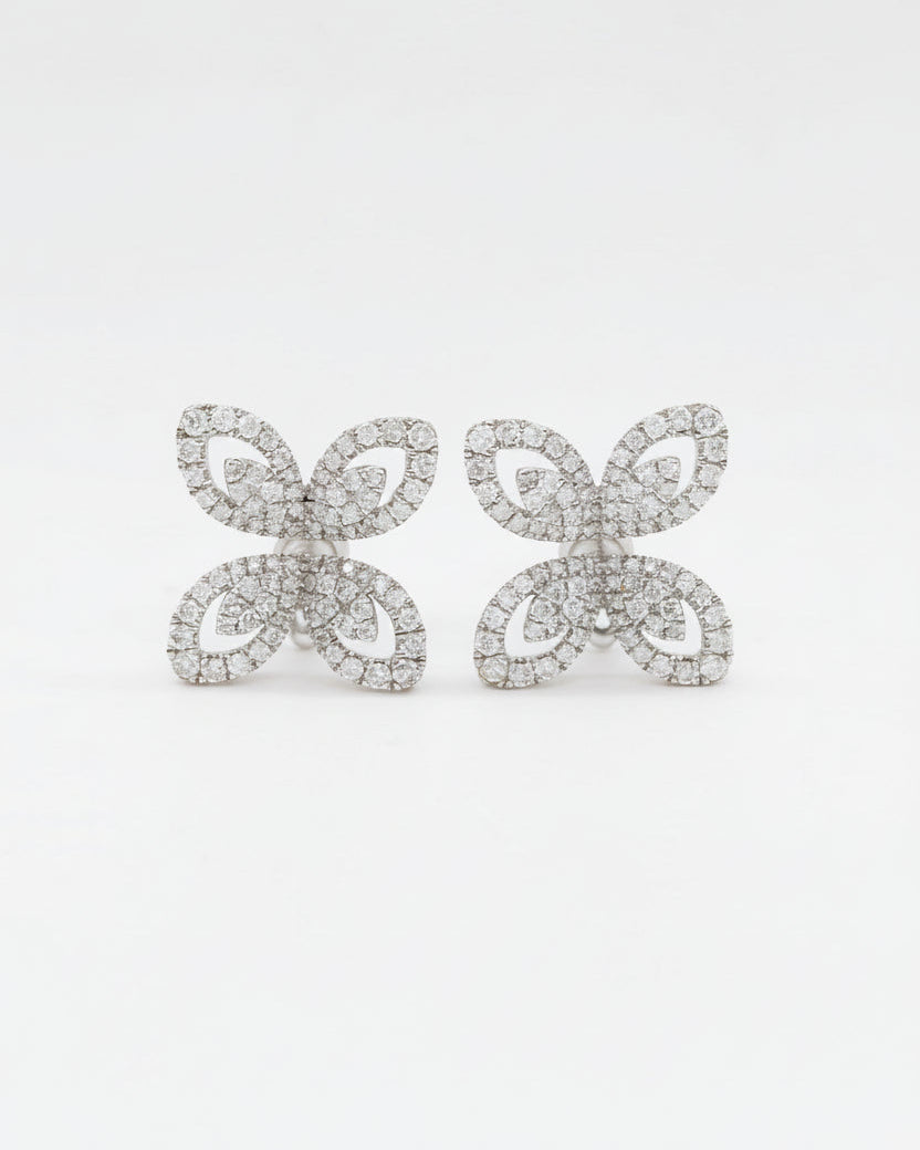 Two-Way Butterfly Earrings