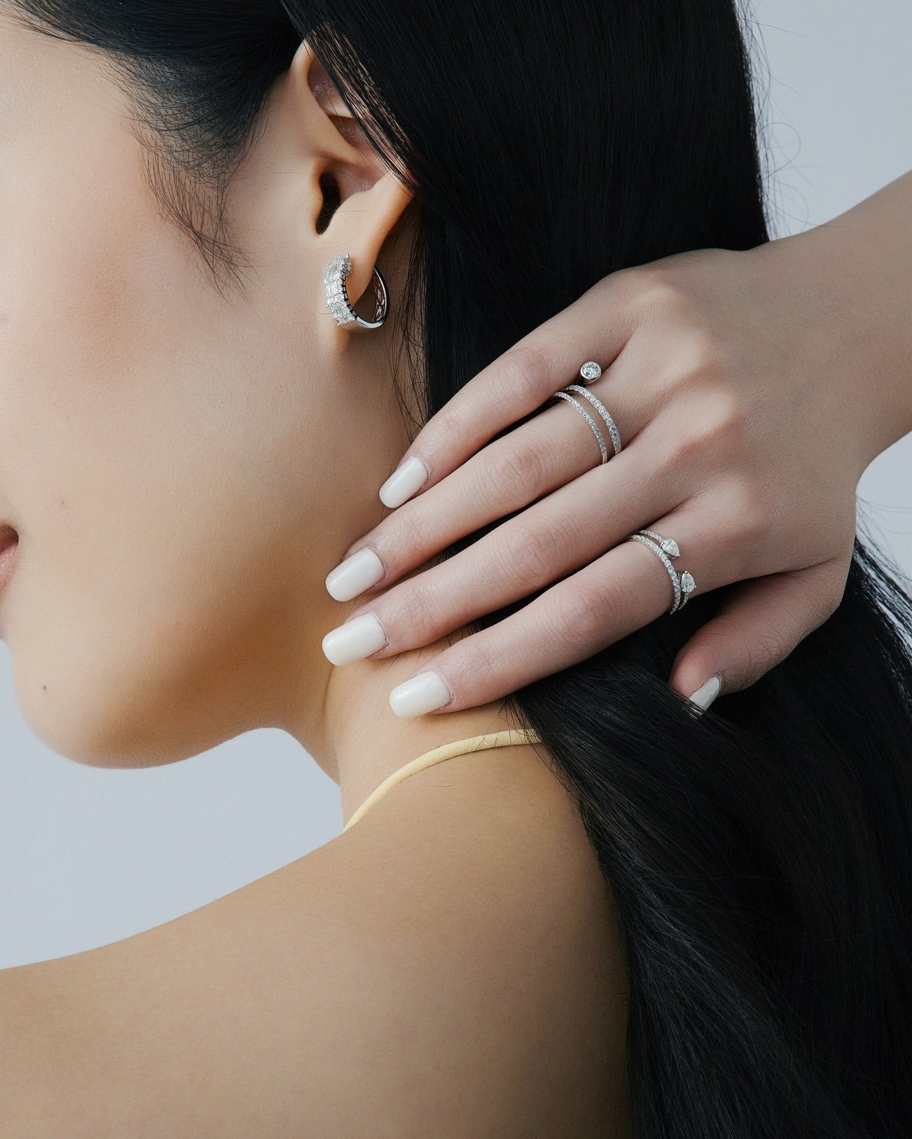 Slingshot Diamond Ring