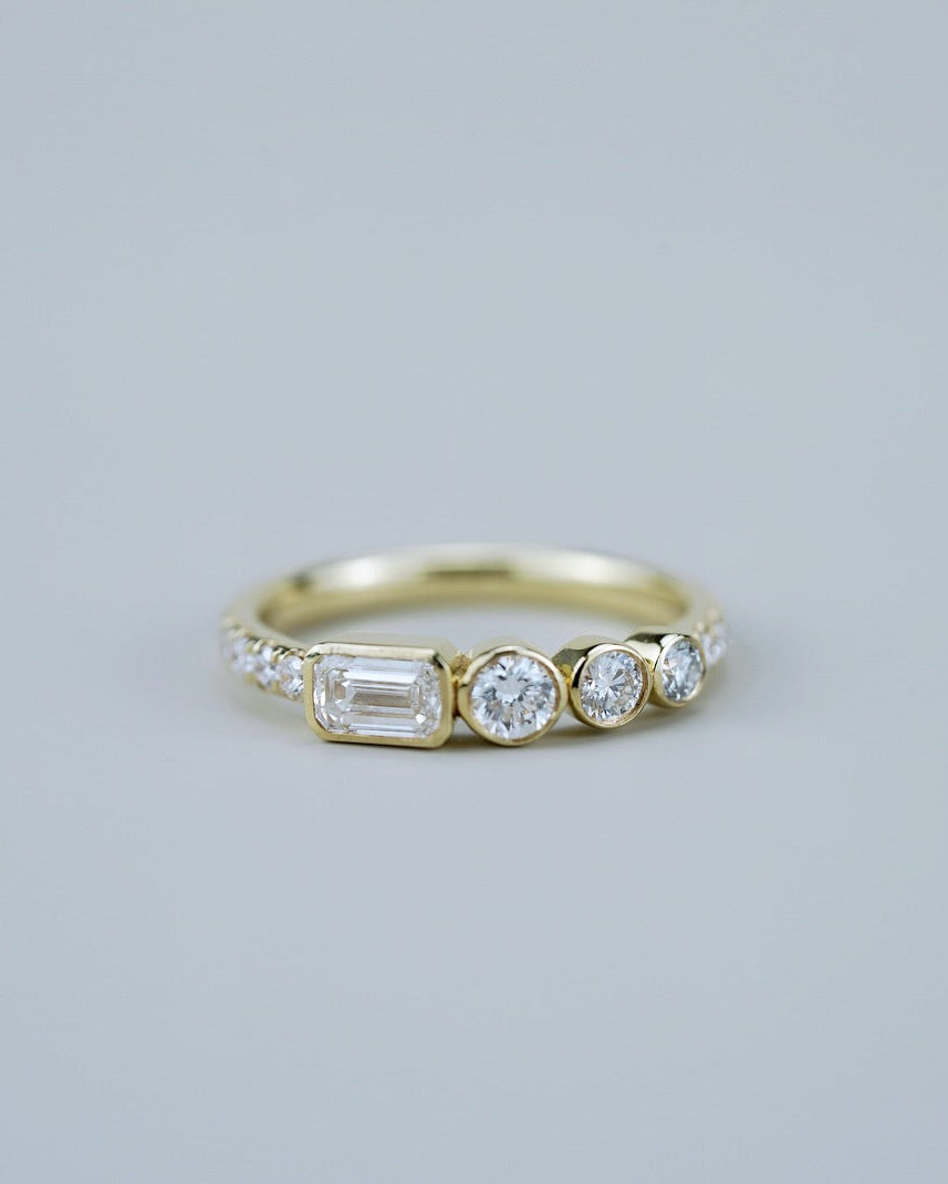 Classic Meets Modern Diamond Ring