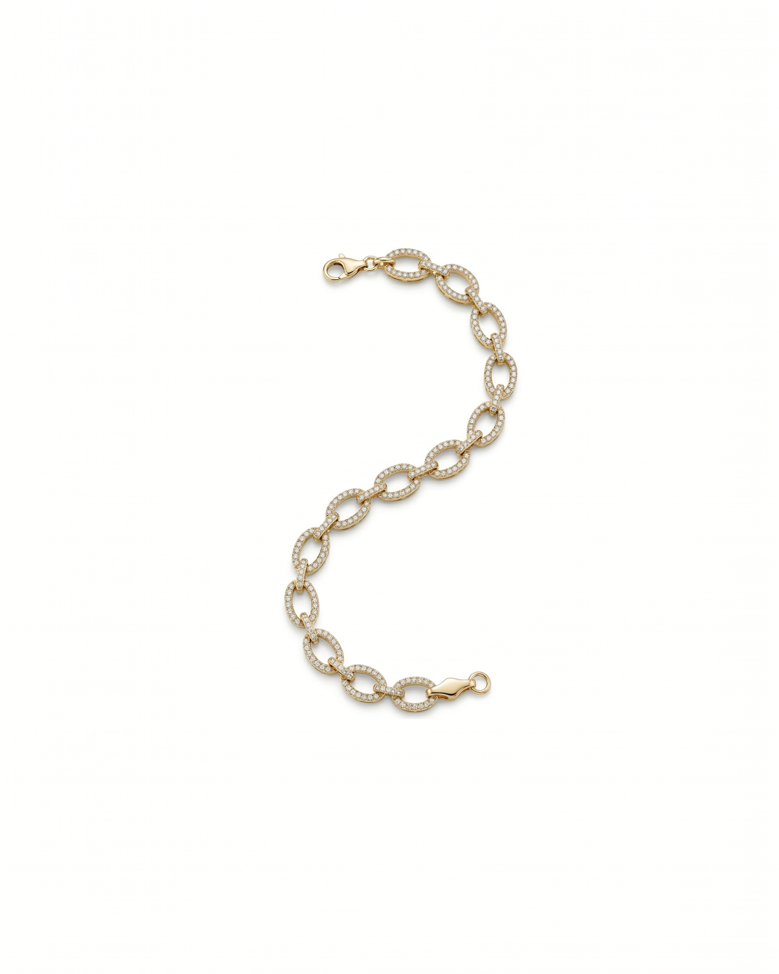 Diamond Chain Bracelet