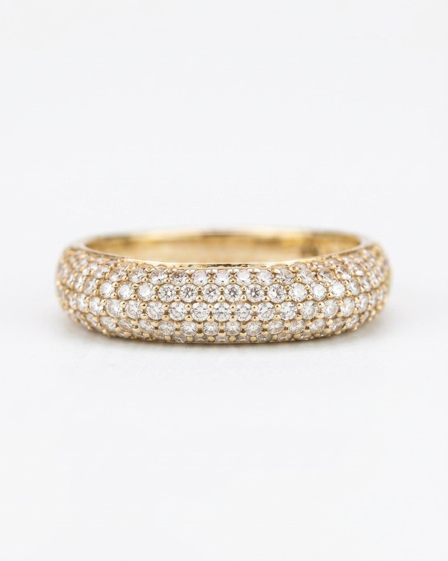 Bold Arch Diamond Ring