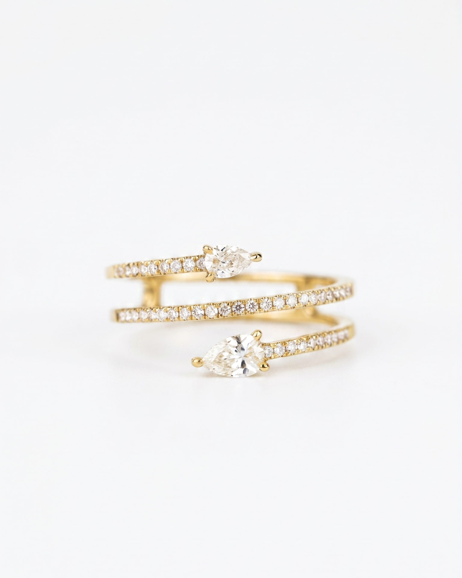 2-in-1 Archer Diamond Ring
