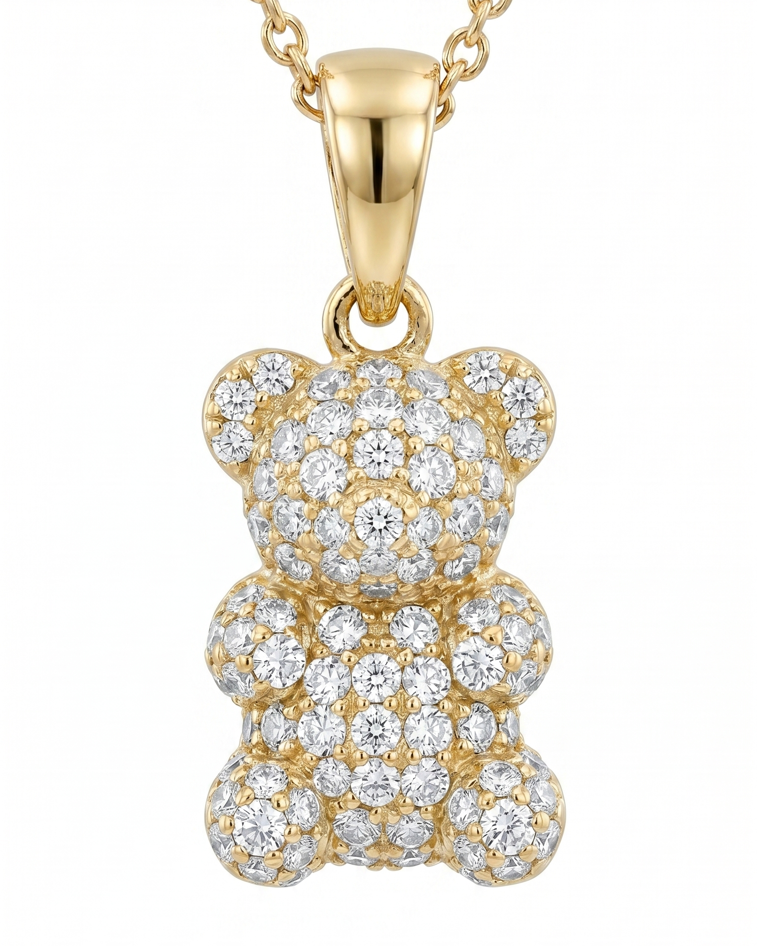 Gummy Bear Diamond Charm