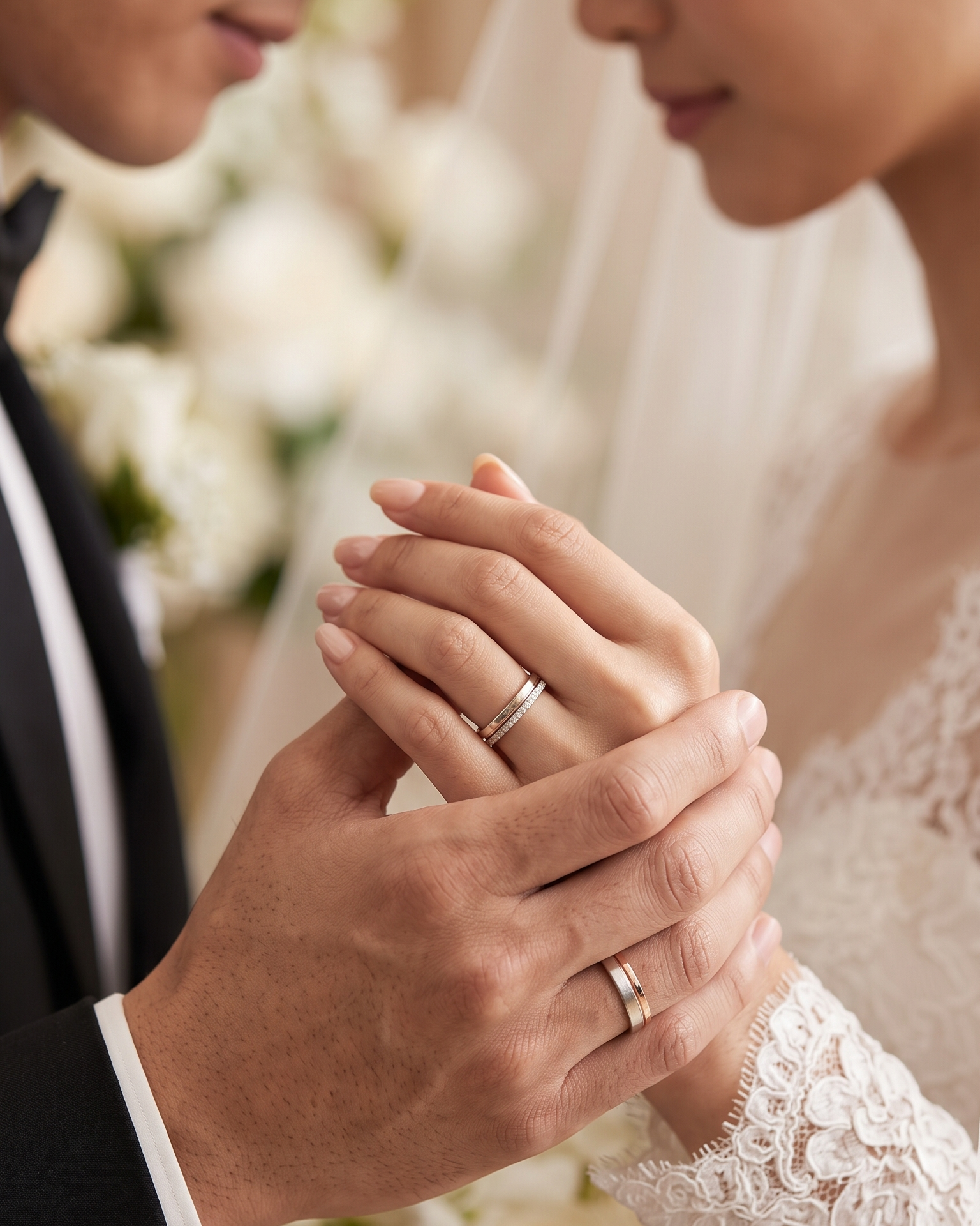 The Dual Colour Wedding Bands