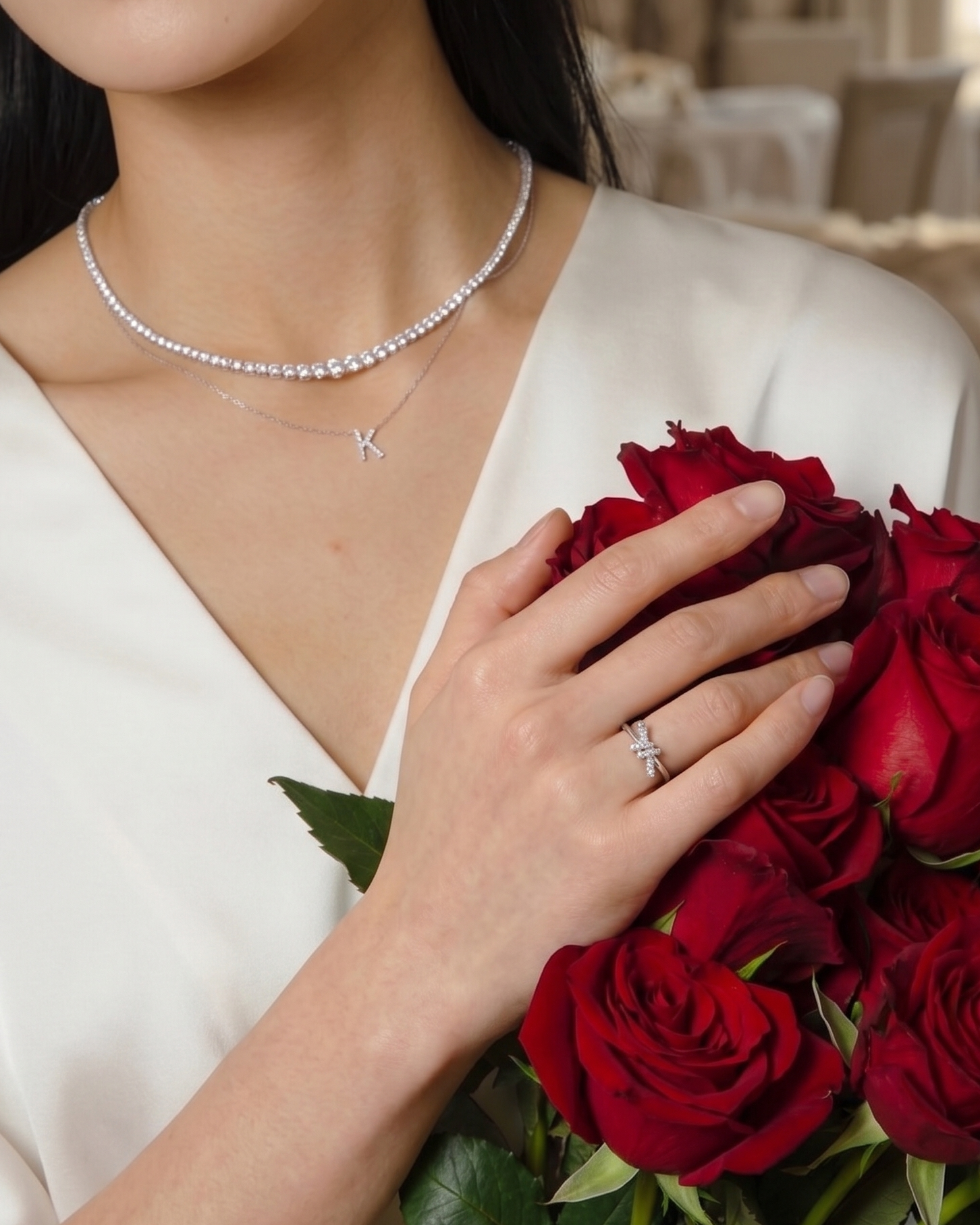 A Symbol of Love Knot Ring
