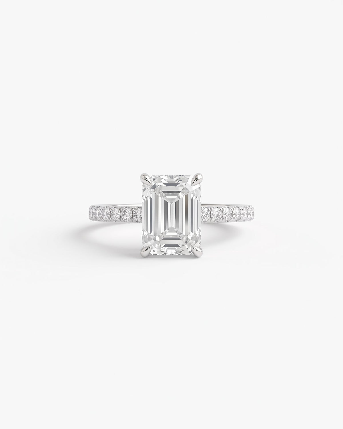 Emerald-Cut Diamond Ring