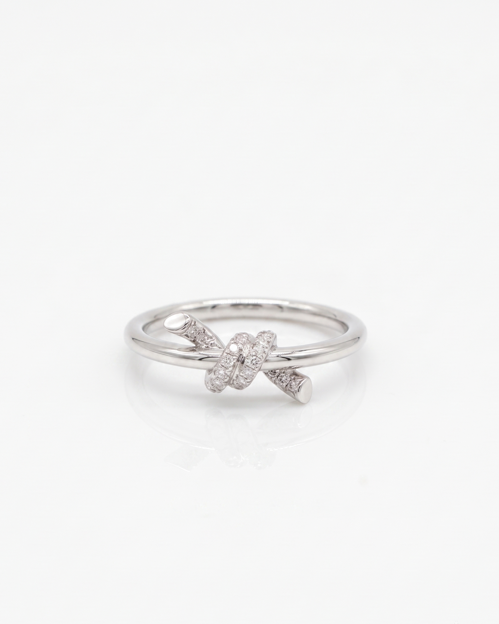 A Symbol of Love Knot Ring