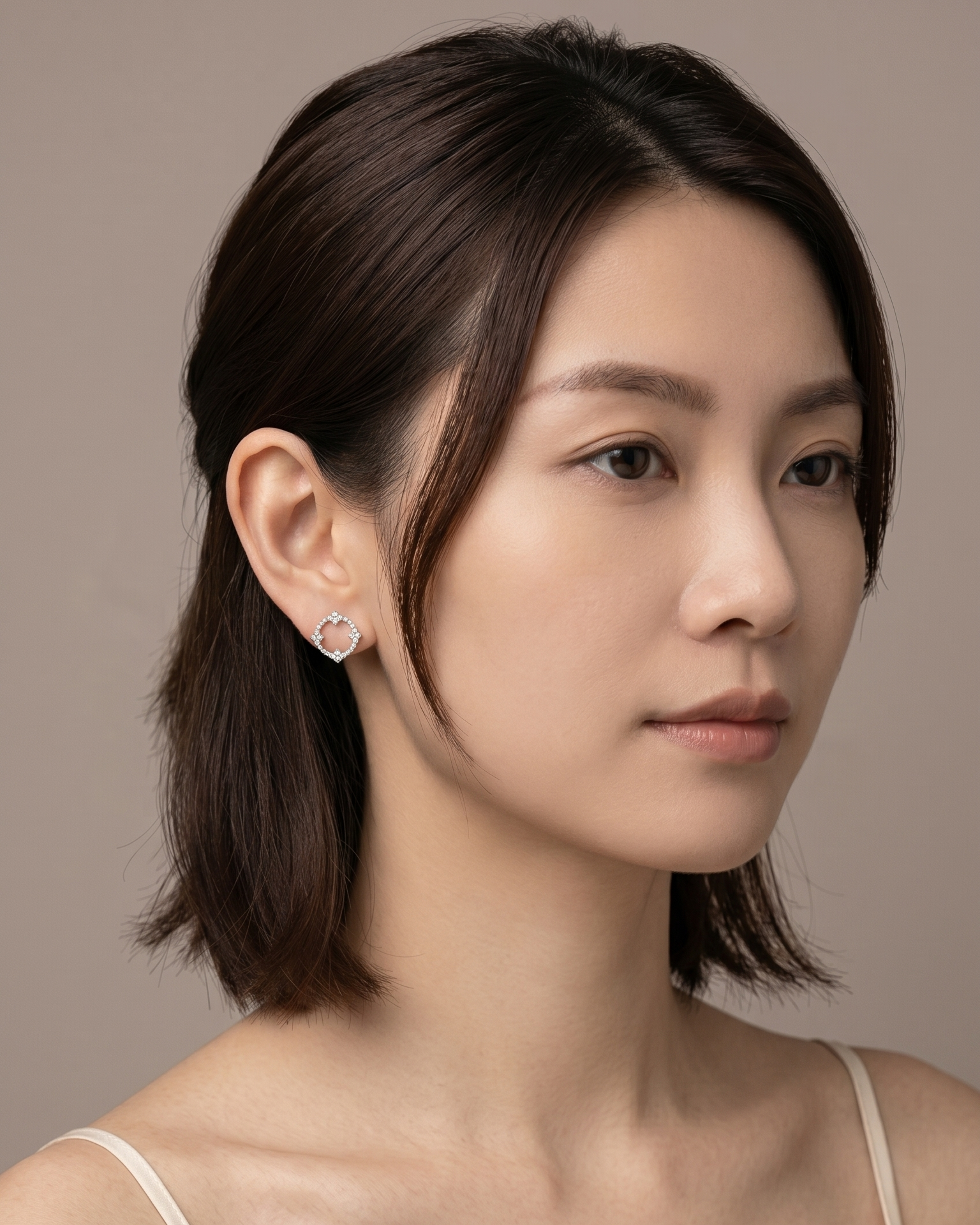 Blossom Wreath Diamond Earrings