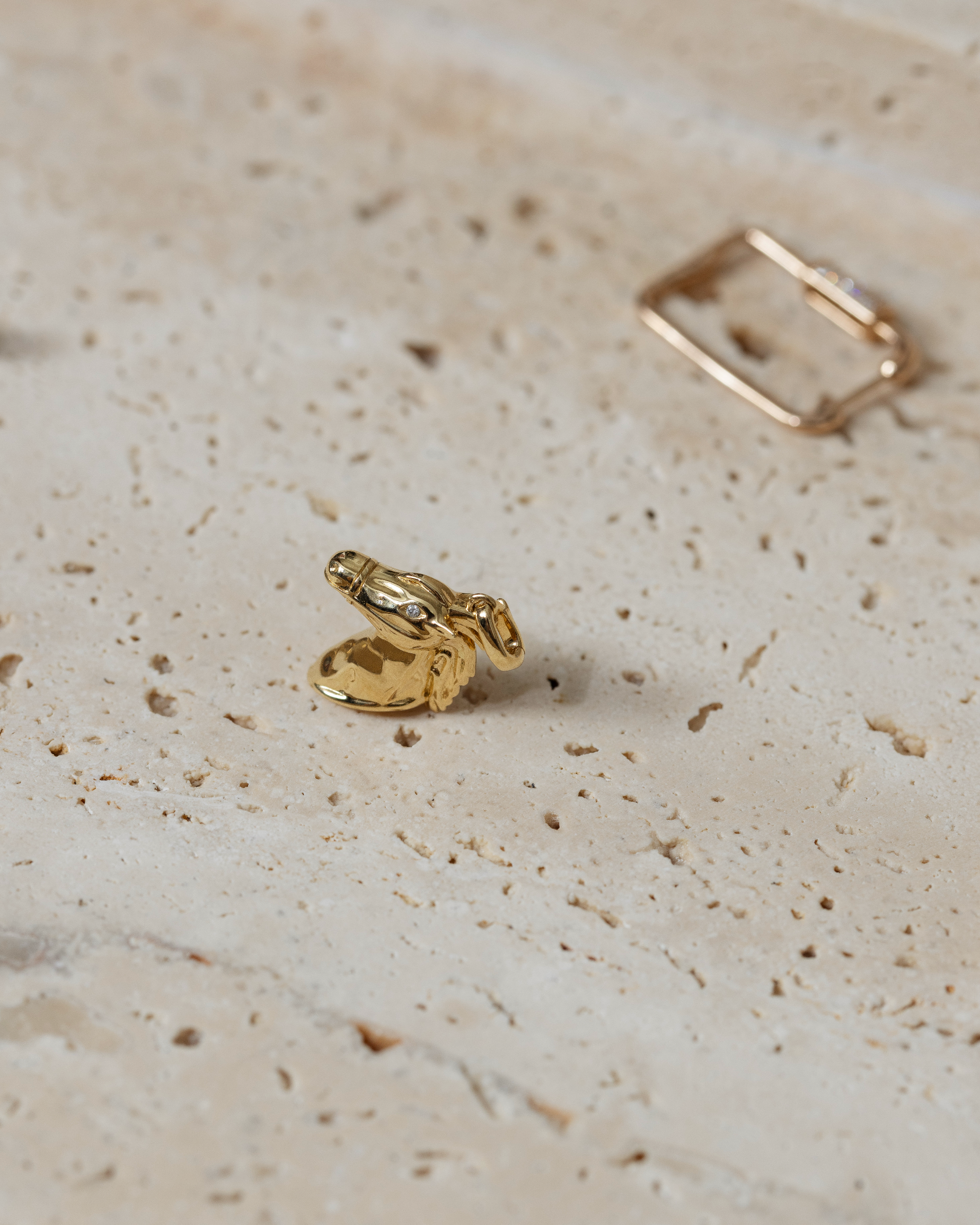 Horse Head Charm Necklace