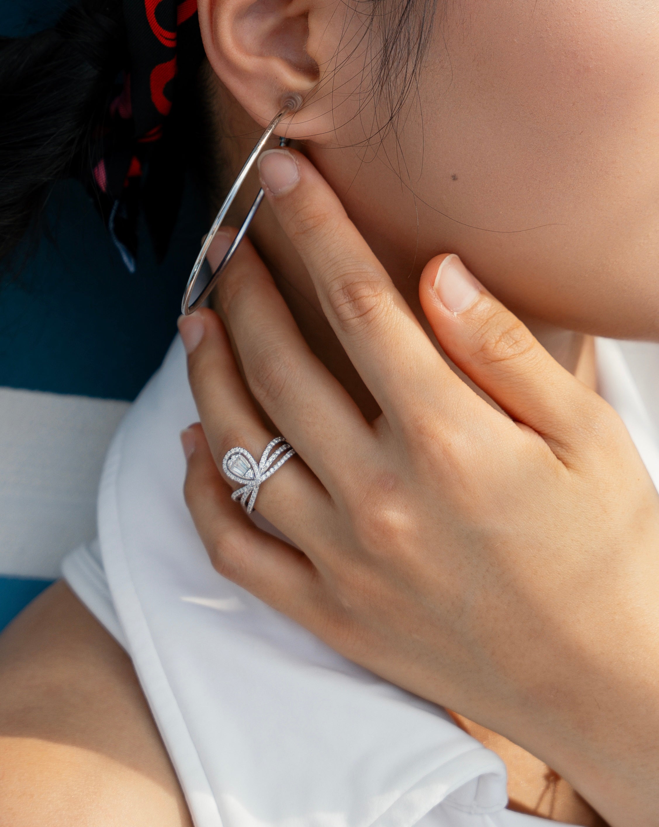 Elysian Pear-shaped Ring