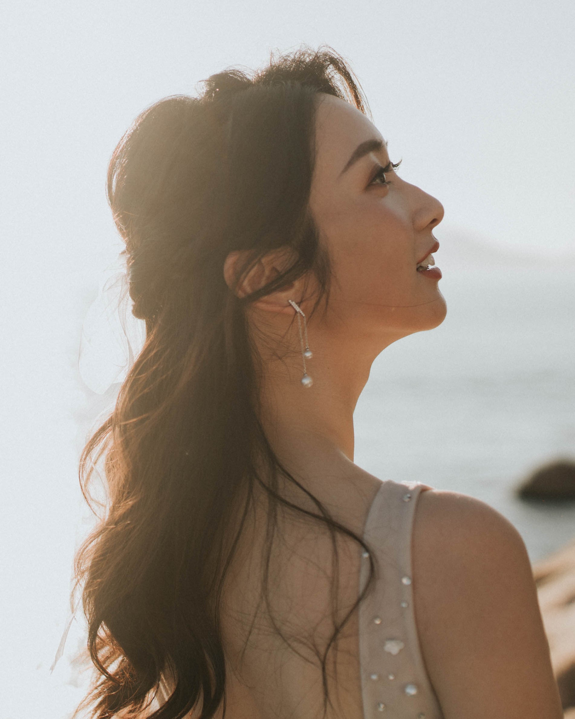 Akoya Pearls & Diamond Drop Earrings