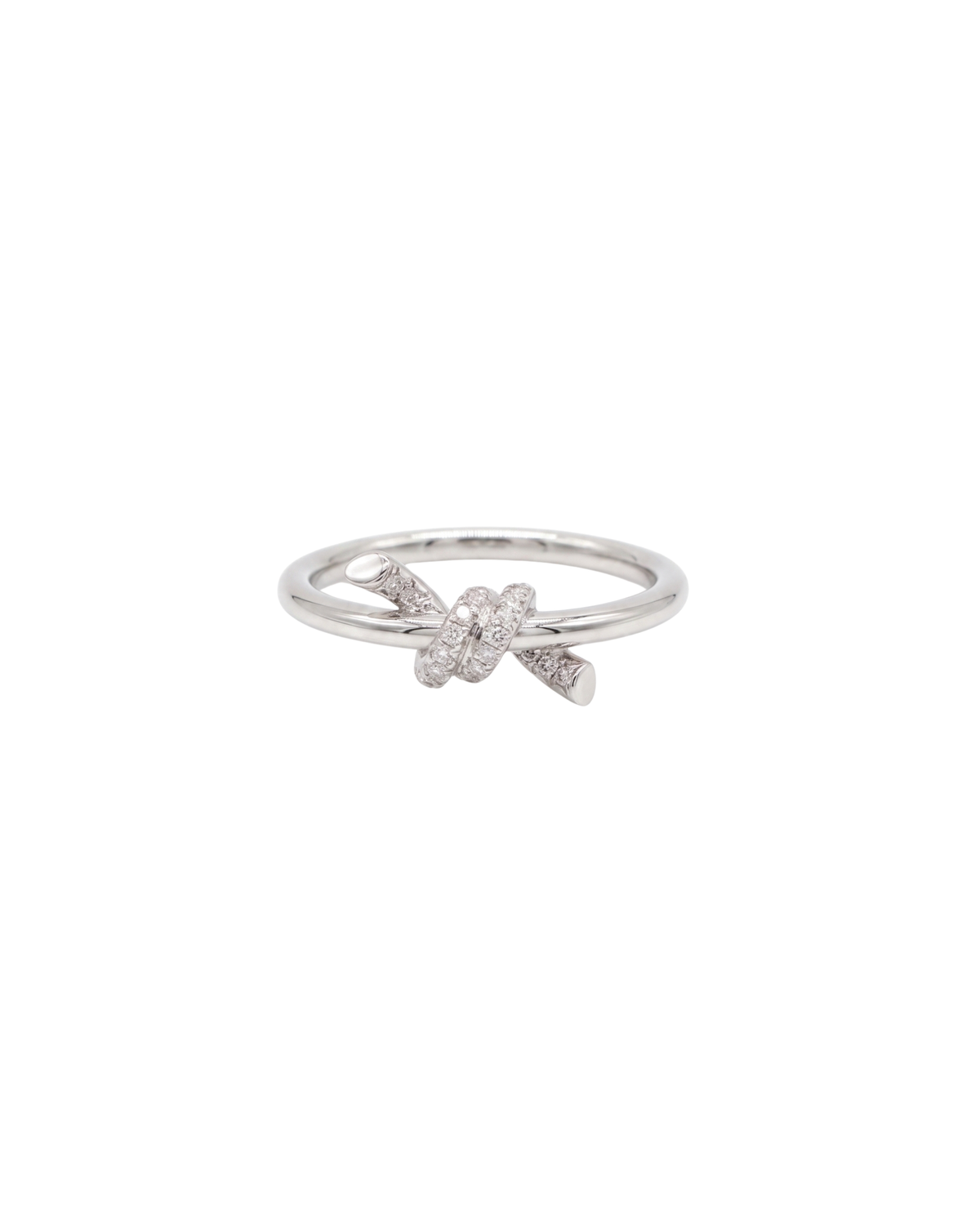 A Symbol of Love Knot Ring